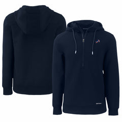 Cutter & Buck Americana Roam Eco Half-Zip Recycled Pullover Hoodie - Detroit Lions