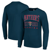 NHL Navy Florida Panthers Starter Logo Graphic Long Sleeve T-Shirt