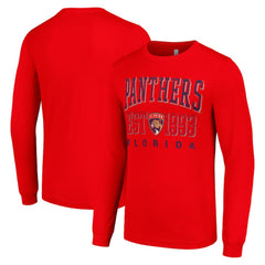 NHL Red Florida Panthers Starter Logo Graphic Long Sleeve T-Shirt