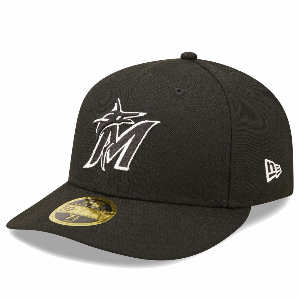 MLB Miami Marlins New Era Low Profile 59FIFTY Fitted Hat