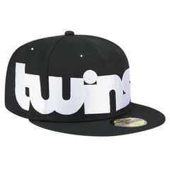 MLB Minnesota Twins New Era Checkered Undervisor 59FIFTY Fitted Hat