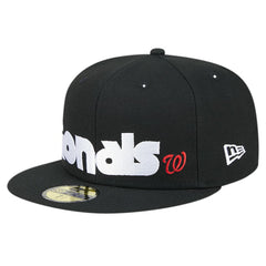 MLB Washington Nationals New Era Checkered Undervisor 59FIFTY Fitted Hat