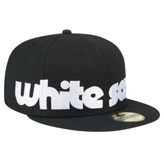 MLB Chicago White Sox New Era Checkered Undervisor 59FIFTY Fitted Hat