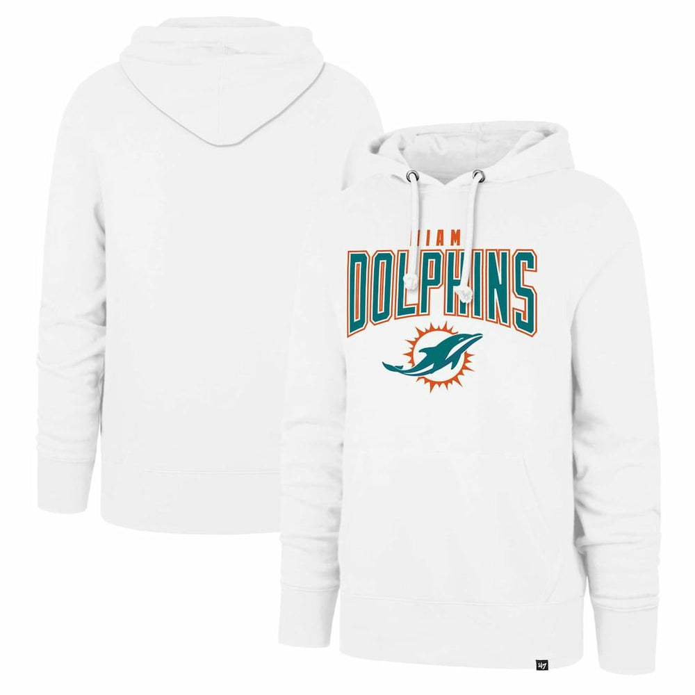 '47 Elements Arch Headline Pullover Hoodie - Miami Dolphins