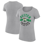 NBA Boston Celtics G-III 4Her by Carl Banks Women's Super-Slim Fit Lightweight Large City Logo T-Shirt