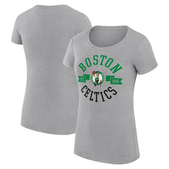 NBA Boston Celtics G-III 4Her by Carl Banks Women's Super-Slim Fit Lightweight Large City Logo T-Shirt