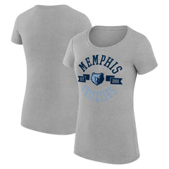 NBA Memphis Grizzlies G-III 4Her by Carl Banks Women's Super-Slim Fit Lightweight Large City Logo T-Shirt