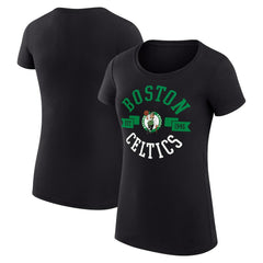 NBA Boston Celtics G-III 4Her by Carl Banks Women's Super-Slim Fit Lightweight Large City Logo T-Shirt