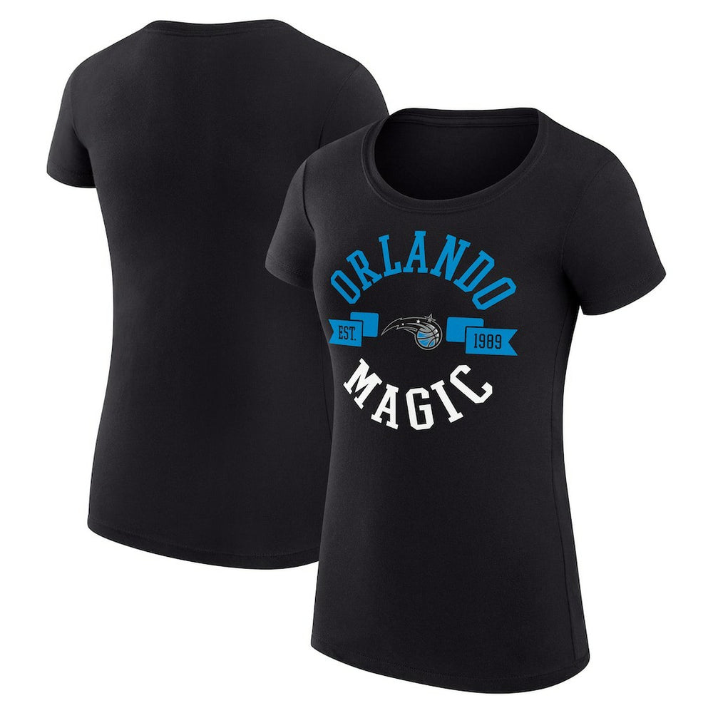 NBA Orlando Magic G-III 4Her by Carl Banks Women's Super-Slim Fit Lightweight Large City Logo T-Shirt