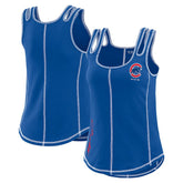 MLB Chicago Cubs WEAR by Erin Andrews Women's Contrast Stitch Tank Top