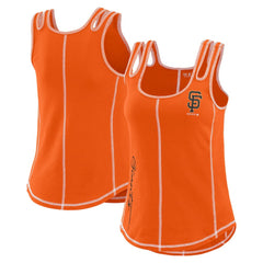 MLB San Francisco Giants WEAR by Erin Andrews Women's Contrast Stitch Tank Top
