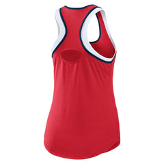 MLB Los Angeles Angels WEAR by Erin Andrews Women's Colorblock Racerback Tank Top