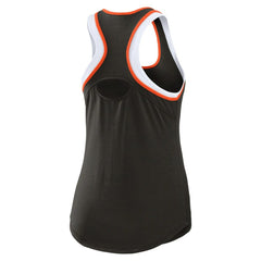 MLB San Francisco Giants WEAR by Erin Andrews Women's Colorblock Racerback Tank Top