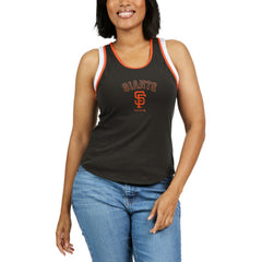 MLB San Francisco Giants WEAR by Erin Andrews Women's Colorblock Racerback Tank Top