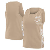 MLB Atlanta Braves WEAR by Erin Andrews Women's Tonal Tank Top