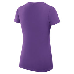 NBA Los Angeles Lakers G-III 4Her by Carl Banks Women's Super-Slim Fit Lightweight Large City Logo V-Neck T-Shirt