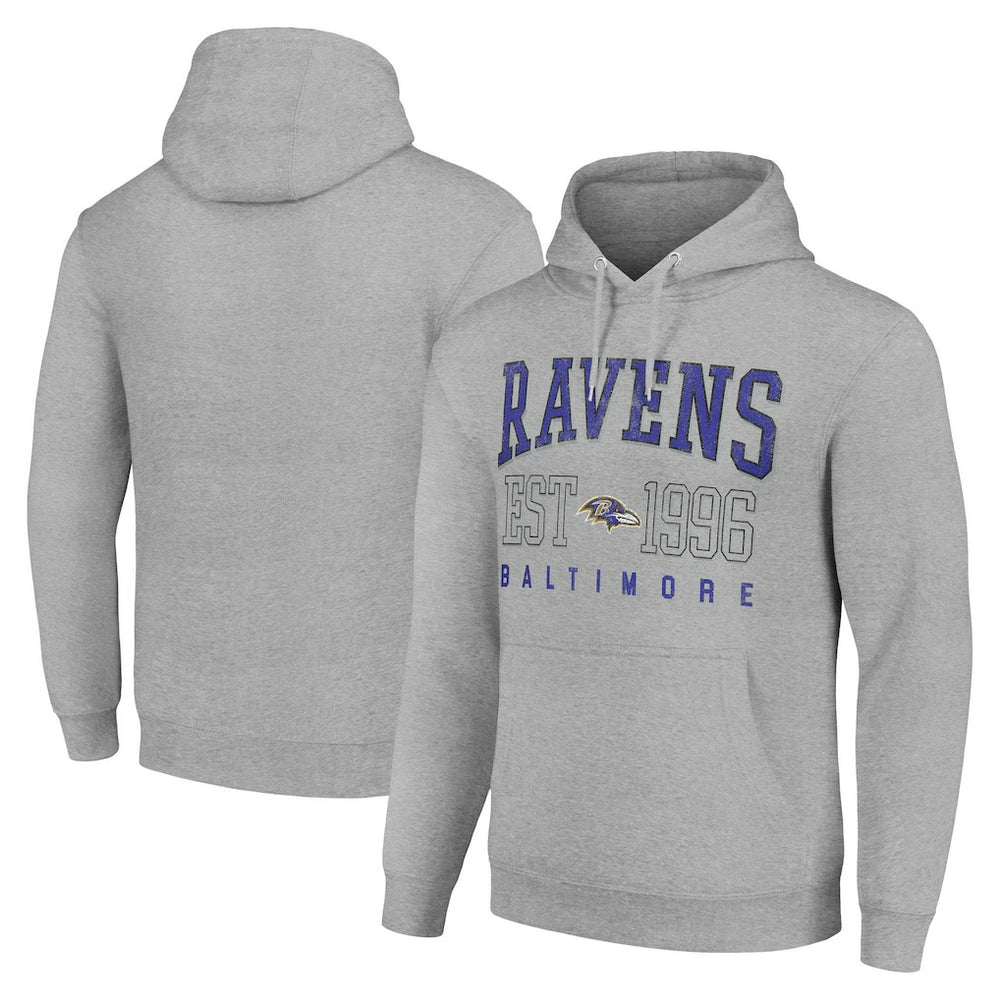 Starter Unisex Throwback Logo Pullover Hoodie - Baltimore Ravens