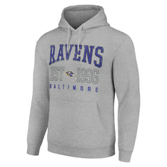 Starter Unisex Throwback Logo Pullover Hoodie - Baltimore Ravens