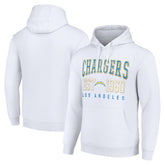 Starter Unisex Throwback Logo Pullover Hoodie - Los Angeles Chargers