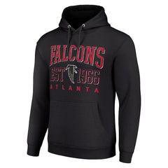 Starter Unisex Throwback Logo Pullover Hoodie - Atlanta Falcons