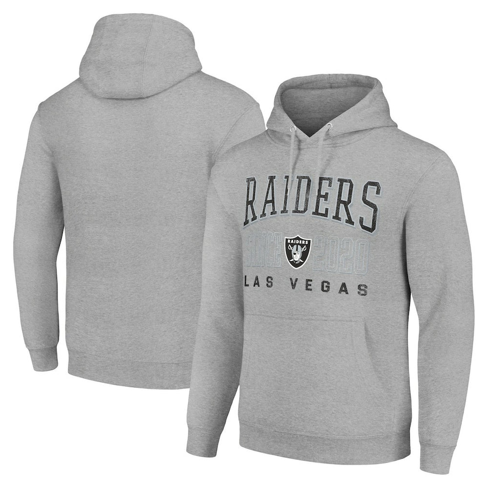 Starter Unisex Throwback Logo Pullover Hoodie - Las Vegas Raiders
