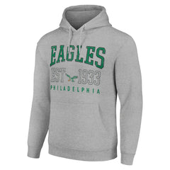 Starter Unisex Throwback Logo Pullover Hoodie - Philadelphia Eagles