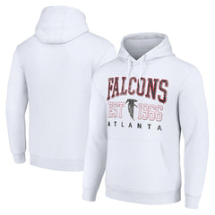 Starter Unisex Throwback Logo Pullover Hoodie - Atlanta Falcons