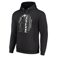 Starter Unisex Half Helmet Logo Pullover Hoodie - Carolina Panthers