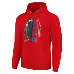 Starter Unisex Half Helmet Logo Pullover Hoodie - Buffalo Bills