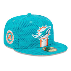 2024 Sideline 59FIFTY Fitted Hat - Miami Dolphins