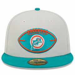 2024 Sideline Historic 59FIFTY Fitted Hat - Miami Dolphins