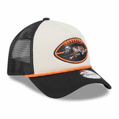 2024 Sideline Historic 9FORTY A-Frame Trucker Adjustable Hat - Cincinnati Bengals