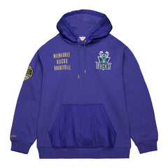 NBA Milwaukee Bucks Team OG 2.0 Vintage Logo Fleece Pullover Hoodie