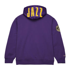 NBA Utah Jazz Team OG 2.0 Vintage Logo Fleece Pullover Hoodie