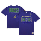 NBA Milwaukee Bucks Hardwood Classics Team OG 2.0 Premium Vintage Logo T-Shirt
