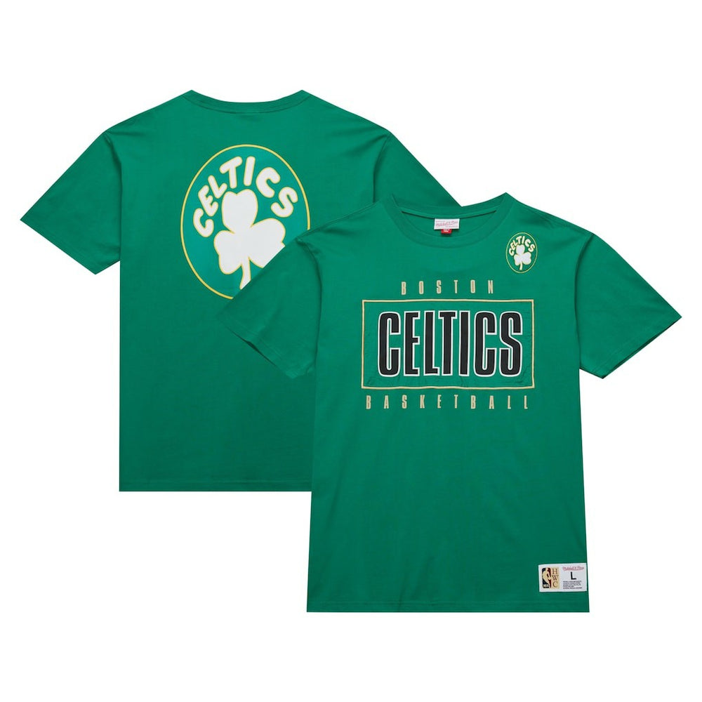 NBA Boston Celtics Hardwood Classics Team OG 2.0 Premium Vintage Logo T-Shirt