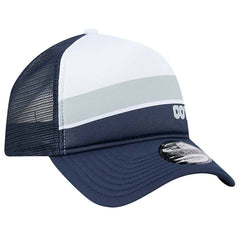 Sport Night Color Block 9FORTY A-Frame Trucker Adjustable Hat - Dallas Cowboys