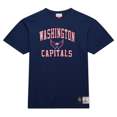 NHL Navy Washington Capitals Mitchell & Ness Legendary Slub T-Shirt