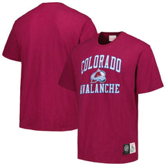 NHL Burgundy Colorado Avalanche Mitchell & Ness Legendary Slub T-Shirt
