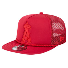 MLB Los Angeles Angels New Era Tone Foam Meshback Golfer Snapback Hat