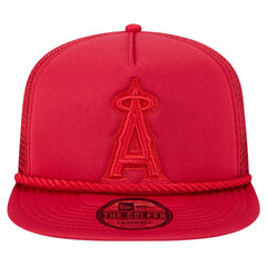 MLB Los Angeles Angels New Era Tone Foam Meshback Golfer Snapback Hat