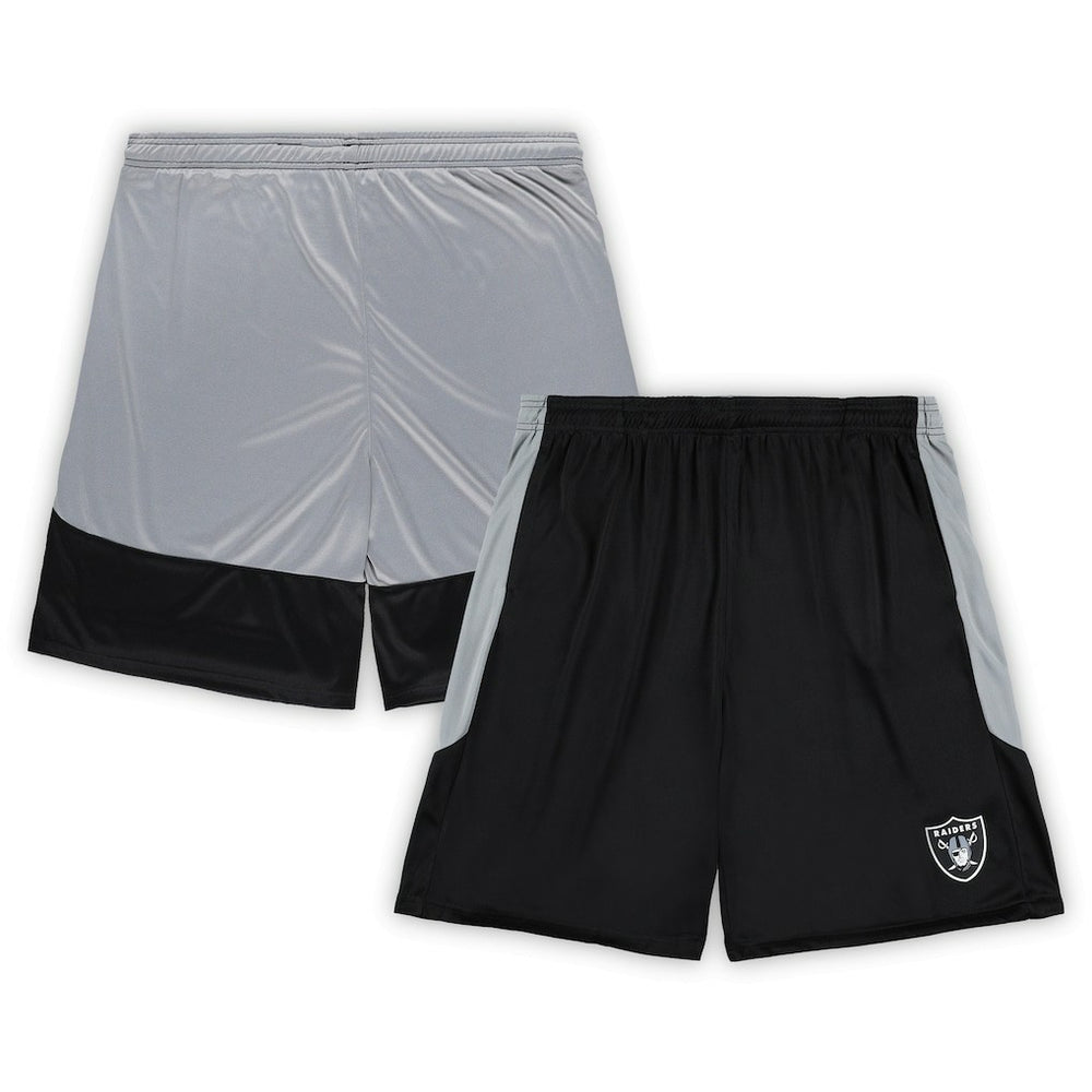 Big & Tall Team Logo Shorts - Las Vegas Raiders