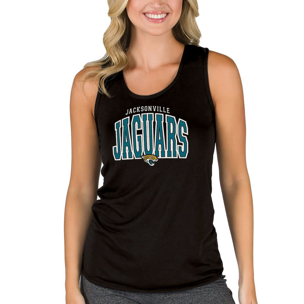 Concepts Sport Women's Marathon Racer Back Tank Top - Jacksonville Jaguars