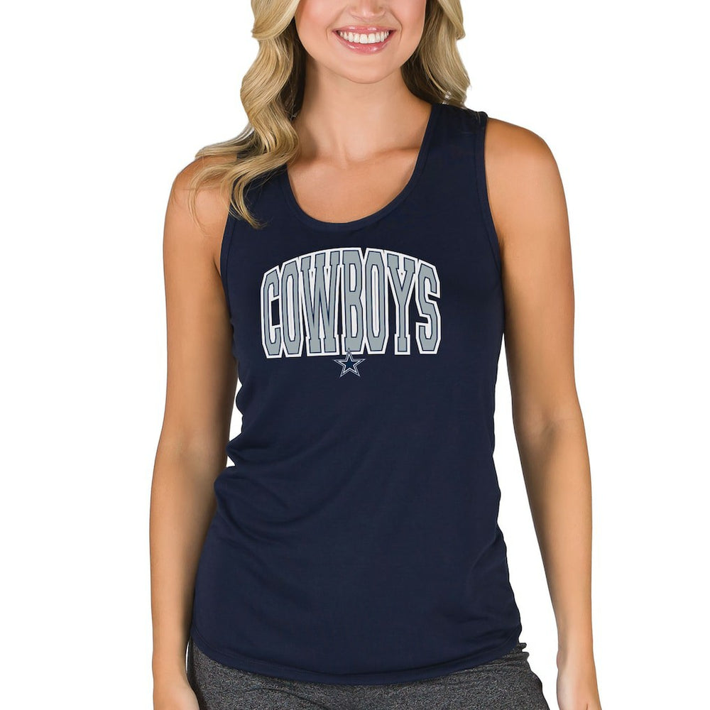 Concepts Sport Women's Marathon Racer Back Tank Top - Dallas Cowboys