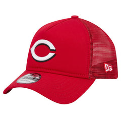 MLB Cincinnati Reds New Era 9FORTY A-Frame Trucker Adjustable Hat