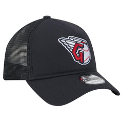 MLB Cleveland Guardians New Era 9FORTY A-Frame Trucker Adjustable Hat