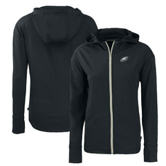 Cutter & Buck Women's Primary Mark Daybreak Eco Recycled Full-Zip Hoodie - Philadelphia Eagles