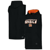 MSX by Michael Strahan Captain Sleeveless Hoodie T-Shirt - Cincinnati Bengals