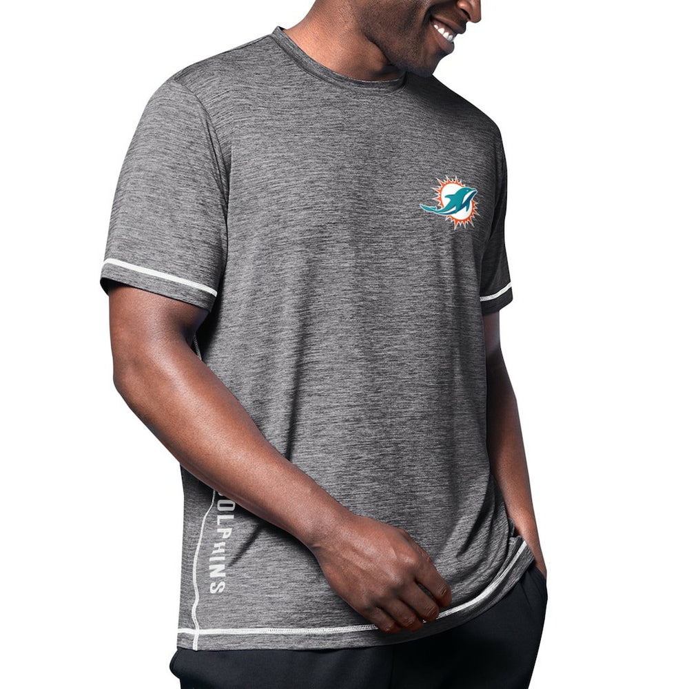 MSX by Michael Strahan Motion Space-Dye T-Shirt - Miami Dolphins