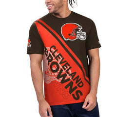 Starter Finish Line Extreme Graphic T-Shirt - Cleveland Browns